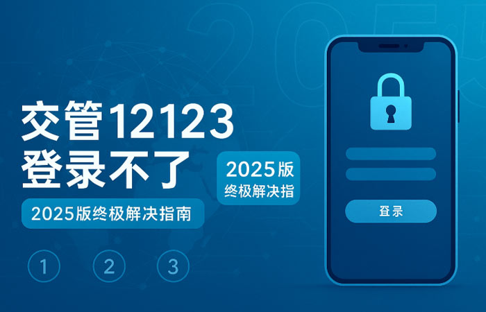 交管12123国外登录不了
