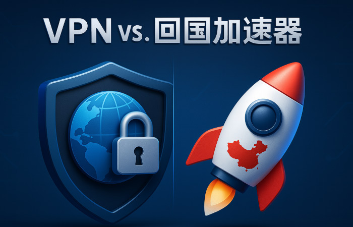 VPN vs. 回国加速器